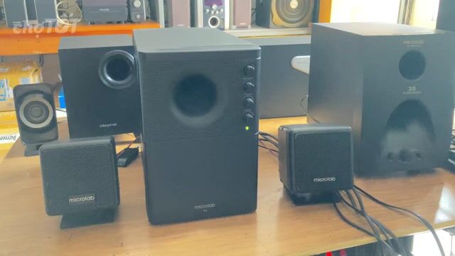 Loa vi tính Microlab X2 Đen Đã sử dụng. Mua bán Tivi, Âm thanh tại Quận Ninh Kiều Cần Thơ được đăng bởi Tan Minh hình 1