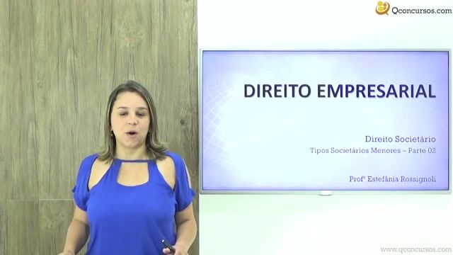 Tipos Societários Menores – Parte 02