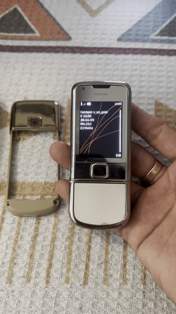 Nokia 8800e-1 4GB Vàng Gold Việt Nam. Mua bán Điện thoại tại Quận 8 Tp Hồ Chí Minh được đăng bởi Thanh Đỗ hình 1