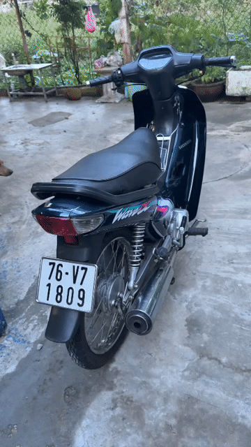 Honda Wave Alpha 2005 máy móc ngon ngoại hình mới. Mua bán Xe máy tại Thành phố Quảng Ngãi Quảng Ngãi được đăng bởi Hien hình 1