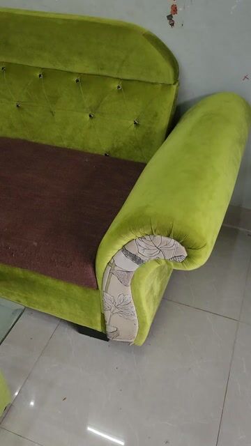 Bộ sofa vải Xanh lá còn tốt. Mua bán Bàn ghế tại Thành phố Pleiku Gia Lai được đăng bởi  Liênphan hình 1
