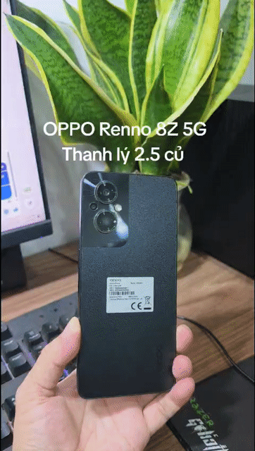 OPPO Renno 8Z 5G 256G Màn mượt, pin trâu, thanh lý. Mua bán Điện thoại tại Quận Hà Đông Hà Nội được đăng bởi Shop Điện Thoại Cũ Zin hình 1