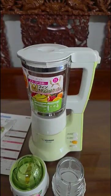 Máy xay sinh tố Zojirushi 3in1 Thủy tinh 750ml. Mua bán Bếp, lò, đồ điện nhà bếp tại Thị xã Tân Châu An Giang được đăng bởi Trân CHUYÊN HÀNG NHẬT hình 1