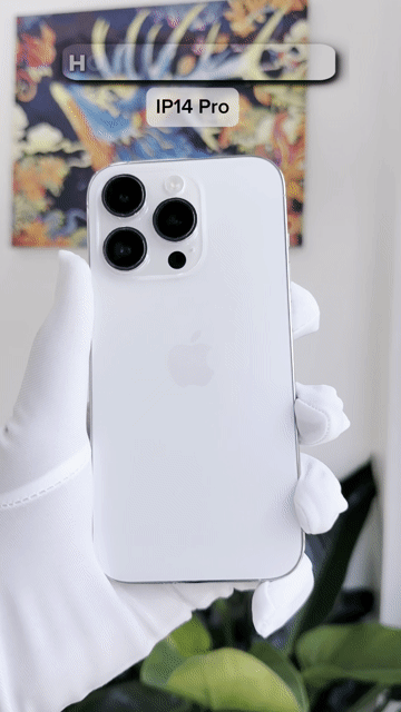 Apple iPhone 14 Pro 128GB Trắng. Mua bán Điện thoại tại Thành phố Mỹ Tho Tiền Giang được đăng bởi Hoàng Thành Apple hình 1