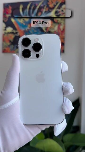 Apple iPhone 14 Pro 128GB Trắng. Mua bán Điện thoại tại Thành phố Mỹ Tho Tiền Giang được đăng bởi Hoàng Thành Apple hình 1