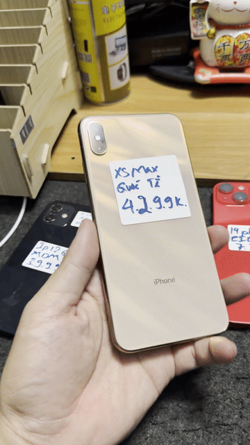 iPhone XS Max 64GB Vàng. Mua bán Điện thoại tại Quận Gò Vấp Tp Hồ Chí Minh được đăng bởi Quảng Phạm Mua Iphone Lock và QT  HCM hình 1