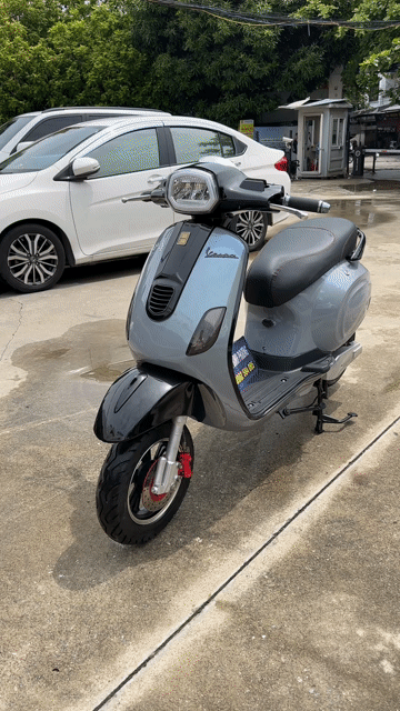 Xe máy điện Vespa đèn vuông Xanh 4D đủ giấy tờ. Mua bán Xe máy tại Quận Cầu Giấy Hà Nội được đăng bởi Xe điện Bình Phương hình 1