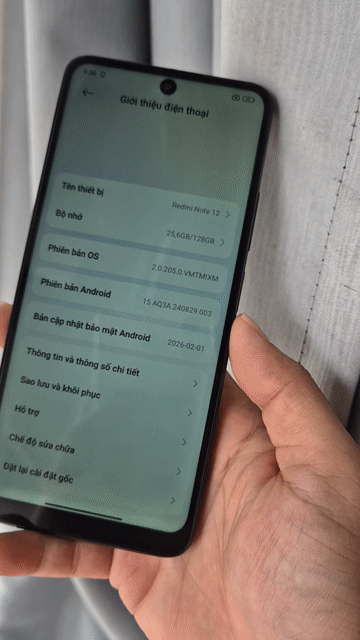 Xiaomi Redmi Note 12 4GB 128GB. Mua bán Điện thoại tại Quận 8 Tp Hồ Chí Minh được đăng bởi Phan Minh Tân hình 1