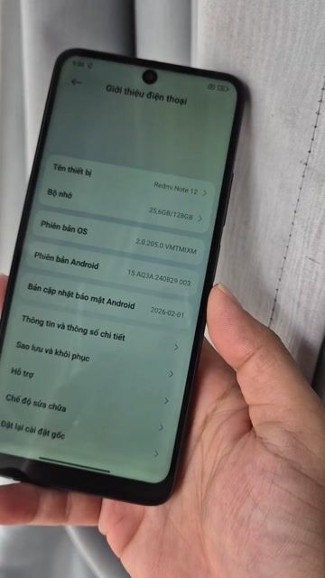 Xiaomi Redmi Note 12 4GB 128GB. Mua bán Điện thoại tại Quận 8 Tp Hồ Chí Minh được đăng bởi Phan Minh Tân hình 1