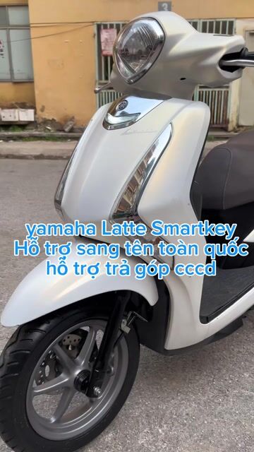 Yamaha Latte 2021 Trắng Ngọc Trai . Dán full linon. Mua bán Xe máy tại Quận Cầu Giấy Hà Nội được đăng bởi Xe Máy Đoàn Văn Cam Kết Đúng Ảnh Đúng Biển Đúng Giá Trị hình 1
