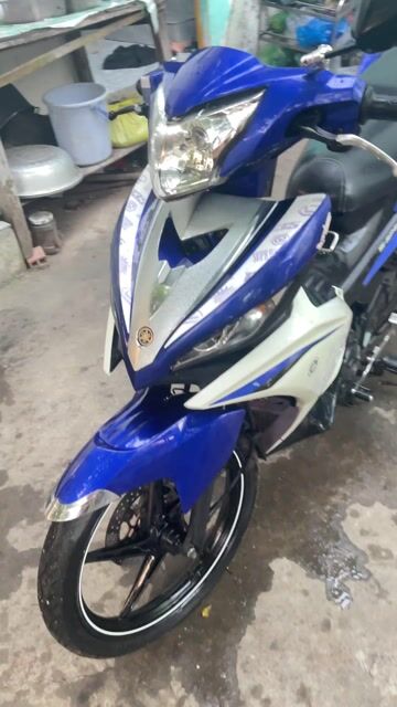 Yamaha Exciter 135 Xanh trắng. Mua bán Xe máy tại Thành phố Thủ Dầu Một Bình Dương được đăng bởi liêm nguyễn hình 1