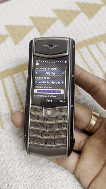 Vertu Ti 3G Đen máy full chức năng Da Zin. Mua bán Điện thoại tại Quận 8 Tp Hồ Chí Minh được đăng bởi Thanh Đỗ hình 1