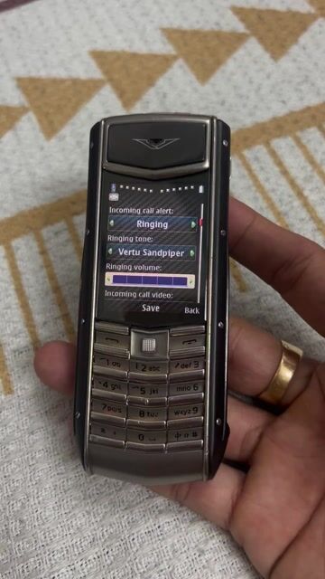 Vertu Ti 3G Đen máy full chức năng Da Zin. Mua bán Điện thoại tại Quận 8 Tp Hồ Chí Minh được đăng bởi Thanh Đỗ hình 1