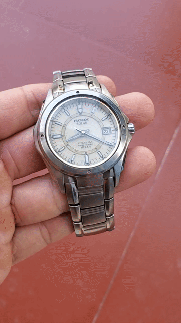 Đồng hồ roox seiko titanium Bạc Nam. Mua bán Đồng hồ tại Thị xã Kinh Môn Hải Dương được đăng bởi Phạm Thành  hình 1
