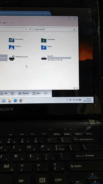 Sony Vaio i3-3217U 8GB Đen. Mua bán Laptop tại Quận Tân Bình Tp Hồ Chí Minh được đăng bởi ThanhThuy Ha hình 1