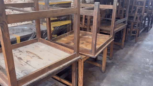 Bàn ghế gỗ quán ăn 12 bàn 48 ghế. Mua bán Bàn ghế tại Quận Bình Tân Tp Hồ Chí Minh được đăng bởi nguyễn đức trung hình 1