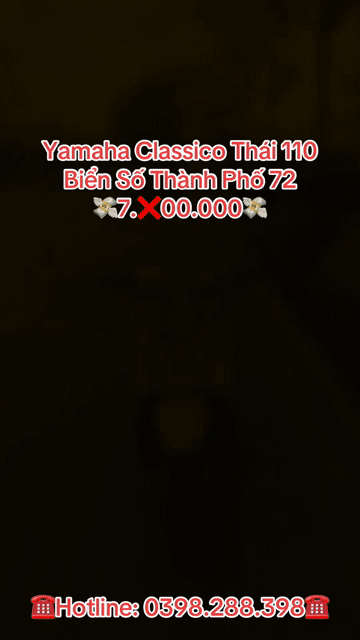 Yamaha Classico Thái 110 Bst72 Giấy Tờ Đầy Đủ. Mua bán Xe máy tại Quận Gò Vấp Tp Hồ Chí Minh được đăng bởi Minh Tâm 86 hình 1