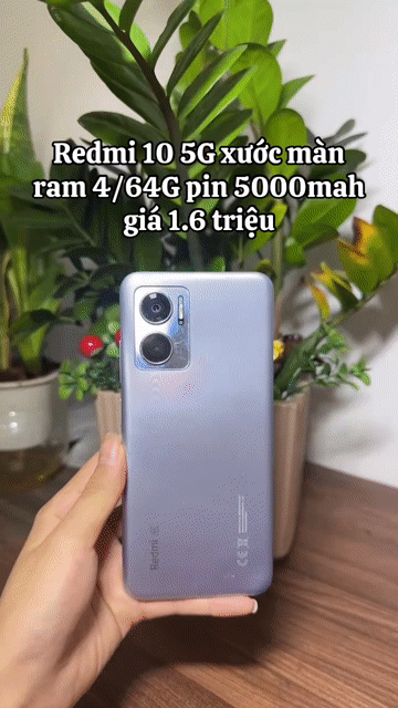 Xiaomi Redmi 10 5G 4GB/64GB Xám. Mua bán Điện thoại tại Quận Hà Đông Hà Nội được đăng bởi Điện Thoại Cũ  hình 1