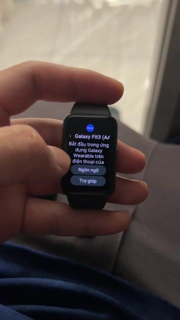 Samsung Galaxy Watch Fit 3 Đen Như mới. Mua bán Thiết bị đeo thông minh tại Quận Liên Chiểu Đà Nẵng được đăng bởi Trần Khánh hình 1