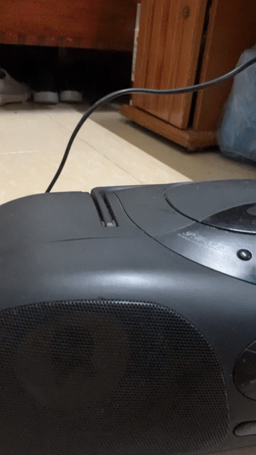 Đài cassette Sanyo Đen. Mua bán Tivi, Âm thanh tại Huyện Thái Thụy Thái Bình được đăng bởi Bùi Viết Định hình 1