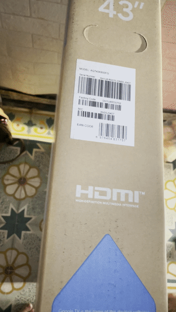 Tivi Aqua AQT43K800FG Android TV FHD. Mua bán Tivi, Âm thanh tại Quận 10 Tp Hồ Chí Minh được đăng bởi Hong Thuy hình 1