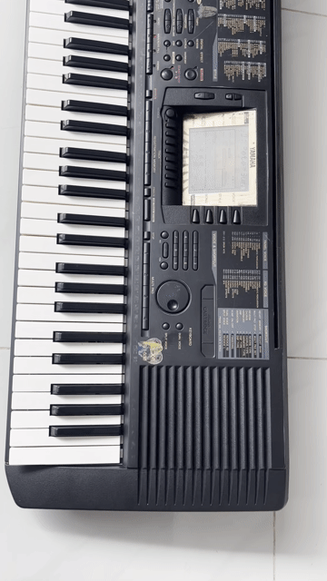 Đàn Organ Yamaha PSR-530 Đen Còn mới. Mua bán Nhạc cụ tại Thành phố Dĩ An Bình Dương được đăng bởi Lê Hiền hình 1