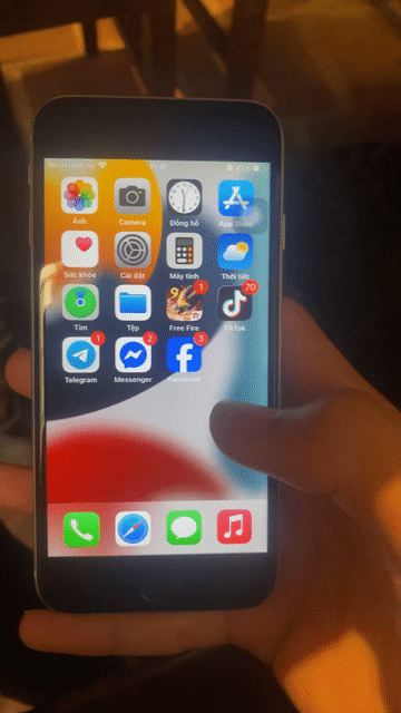 Apple iPhone 6S Bạc Like New 64g. Mua bán Điện thoại tại Quận Hoàn Kiếm Hà Nội được đăng bởi Vũ Lê minh hình 1