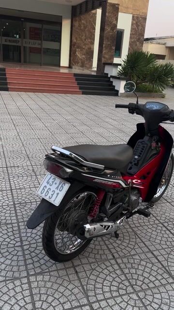 Yamaha Sirius Đỏ đen Đã sử dụng. Mua bán Xe máy tại Quận Liên Chiểu Đà Nẵng được đăng bởi Lê Sang hình 1
