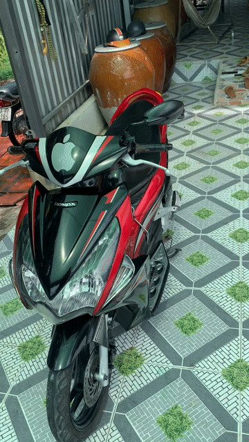 Honda Air Blade Đỏ đen. Mua bán Xe máy tại Huyện Kế Sách Sóc Trăng được đăng bởi Ngoan Nguyễn hình 1