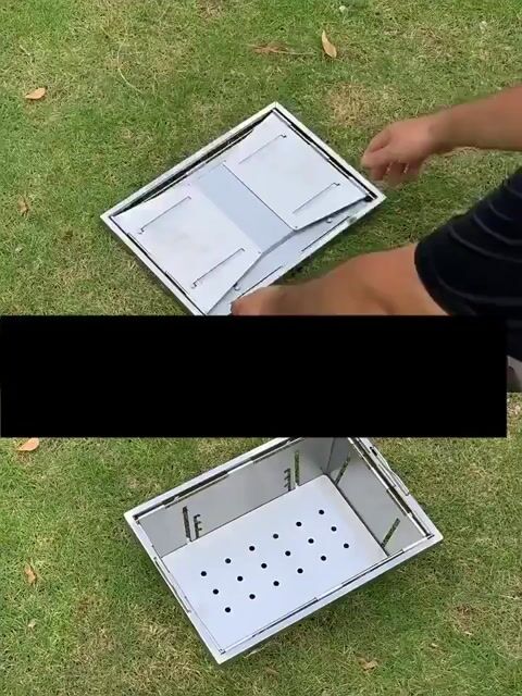 Bếp nướng than di động inox 304 gấp gọn tiện lợi. Mua bán Bếp, lò, đồ điện nhà bếp tại Quận Tân Phú Tp Hồ Chí Minh được đăng bởi Hieu Huynh hình 1