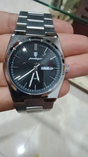 Đồng hồ Poedagar Thép không gỉ Bạc Unisex. Mua bán Đồng hồ tại Quận Gò Vấp Tp Hồ Chí Minh được đăng bởi Luan Nguyen hình 1