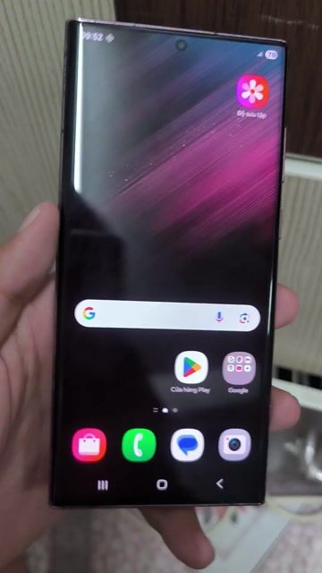 Samsung Galaxy S22 Ultra 8GB 128GB Đỏ rượu. Mua bán Điện thoại tại Quận 6 Tp Hồ Chí Minh được đăng bởi Cr10 hình 1
