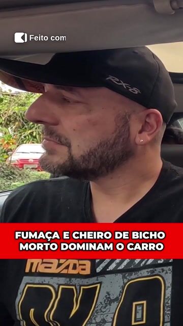 FUMAÇA E CHEIRO DE BICHO MORTO DOMINAM O CARRO