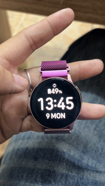 Samsung Galaxy Watch Active 2 Tím 99% mới. Mua bán Thiết bị đeo thông minh tại Huyện Bình Chánh Tp Hồ Chí Minh được đăng bởi ngọc diễm hình 1