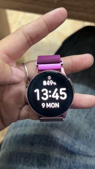 Samsung Galaxy Watch Active 2 Tím 99% mới. Mua bán Thiết bị đeo thông minh tại Huyện Bình Chánh Tp Hồ Chí Minh được đăng bởi ngọc diễm hình 1