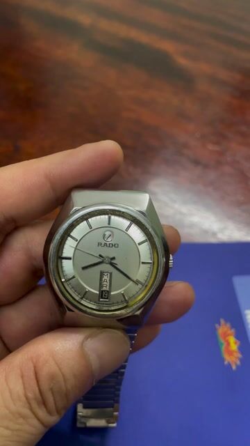 Đồng hồ Rado Nam Bạc 37-37.5mm. Mua bán Đồng hồ tại Thành phố Thái Bình Thái Bình được đăng bởi Tiendungtptb hình 1