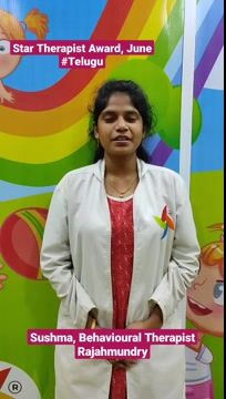 Dr.Rapaka  Sushma Star Therapist Award for June 2022 Narrated in Telugu