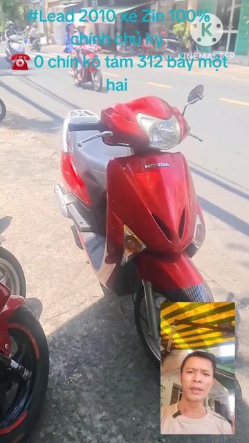 Honda Lead màu Đỏ. Mua bán Xe máy tại Quận 11 Tp Hồ Chí Minh được đăng bởi CỬA HÀNG XE MÁY LONG HỔ hình 1