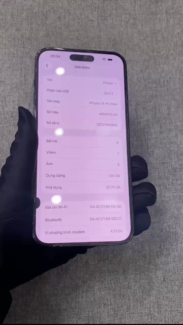 Apple iPhone 14 Pro Max 128GB Full CN. Mua bán Điện thoại tại Quận Thanh Xuân Hà Nội được đăng bởi EnterPhone hình 1