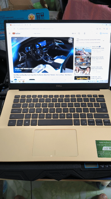 Dell Inspiron 15 i5-10210U 4GB/128GB Vàng. Mua bán Laptop tại Huyện Đức Hòa Long An được đăng bởi Nguyễn Nhanh ICT hình 1