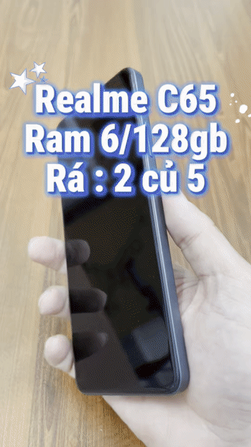 Realme C65 128GB Xám 6GB. Mua bán Điện thoại tại Quận 4 Tp Hồ Chí Minh được đăng bởi Tuấn hình 1