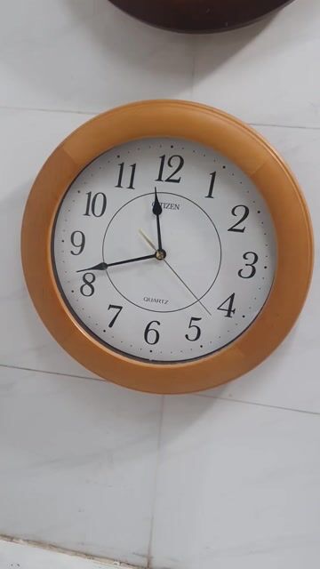 Đồng hồ treo tường Citizen/Senko Gỗ Nhật. Mua bán Nội thất, đồ gia dụng khác tại Quận 7 Tp Hồ Chí Minh được đăng bởi ATung hình 1
