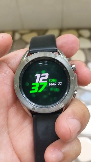 Samsung Galaxy Watch 3 Bạc. Mua bán Thiết bị đeo thông minh tại Quận 5 Tp Hồ Chí Minh được đăng bởi LTHiếu hình 1