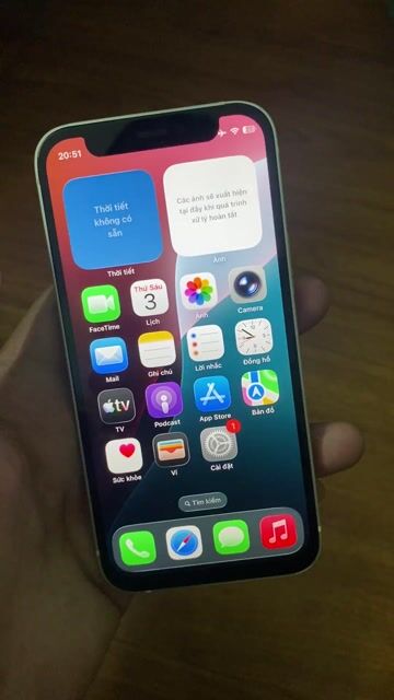 iPhone 12 Mini Trắng 128GB - Bản Quốc Tế. Mua bán Điện thoại tại Quận Hoàng Mai Hà Nội được đăng bởi Minh Quân hình 1
