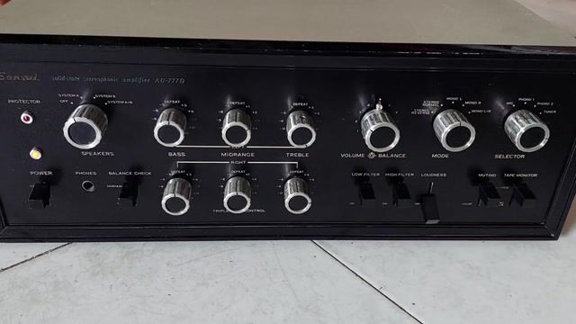 Amply Sansui AU-777D Đen 100V. Mua bán Tivi, Âm thanh tại Huyện Bình Chánh Tp Hồ Chí Minh được đăng bởi Le va loa amply bãi hình 1