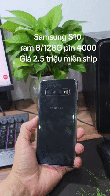 Samsung S10 8GB/128GB màn cong mượt. Mua bán Điện thoại tại Quận Hà Đông Hà Nội được đăng bởi Shop Điện Thoại Cũ Zin hình 1