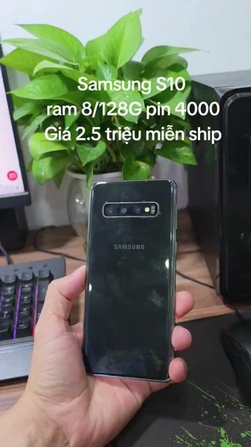 Samsung S10 8GB/128GB màn cong mượt. Mua bán Điện thoại tại Quận Hà Đông Hà Nội được đăng bởi Shop Điện Thoại Cũ Zin hình 1