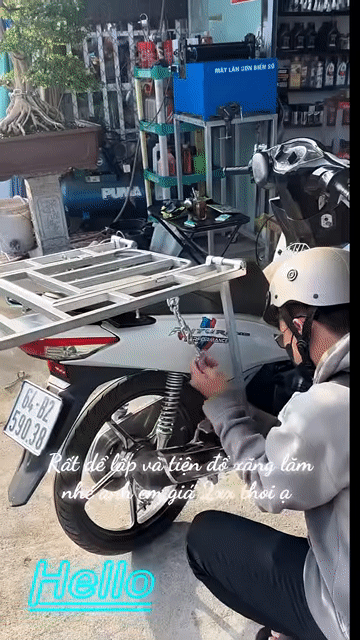 Thuê bửng shipper - baga xe máy - rẻ rẻ. Dịch vụ tại Quận Liên Chiểu Đà Nẵng được đăng bởi Tổng Kho Bình An hình 1