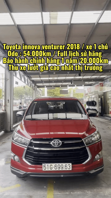 Toyota Innova Venturer 2018 Đỏ. Mua bán Ô tô tại Quận Tân Phú Tp Hồ Chí Minh được đăng bởi Lê Tấn Dũ hình 1
