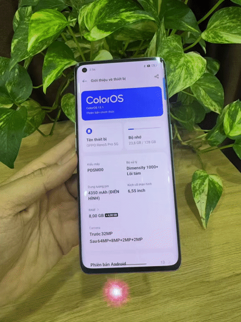 Oppo Reno5 Pro 5G 128GB Đa sắc. Mua bán Điện thoại tại Huyện Mỏ Cày Bắc Bến Tre được đăng bởi CHĐT KHÔI NGUYÊN hình 1